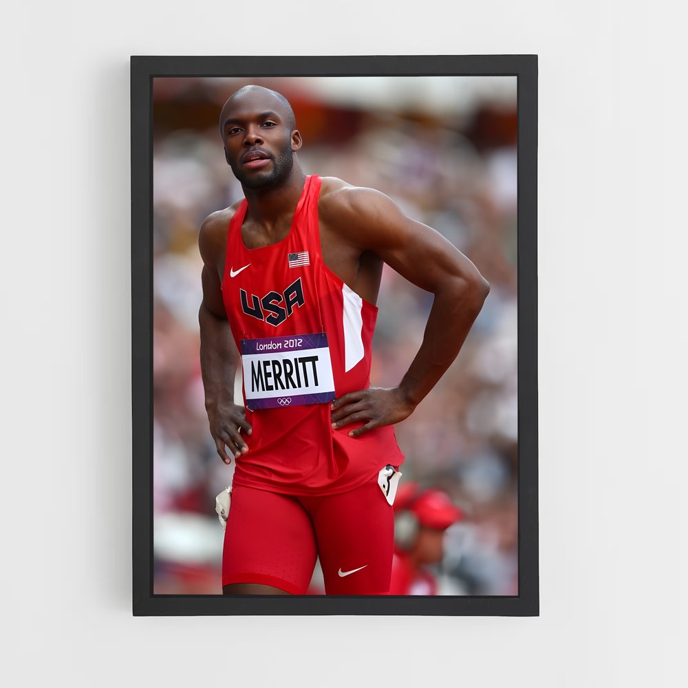 Poster Sprinting to Glory – affiche Athlétisme (vue 2)